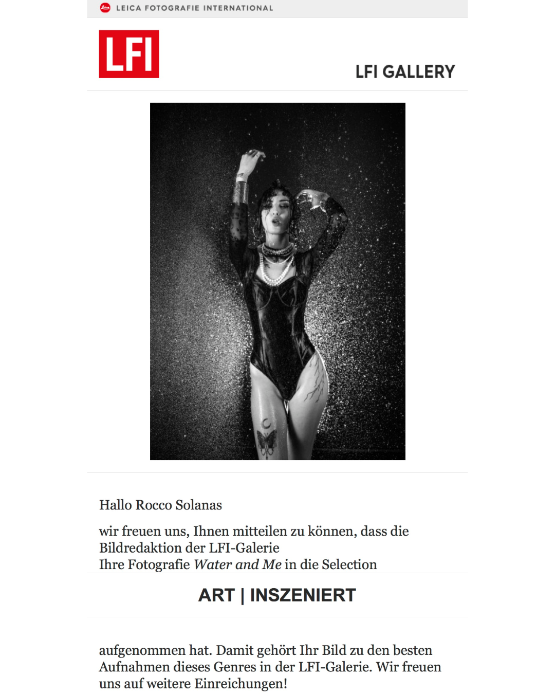 LFI Galerie SELECTION | Art – Inszeniert